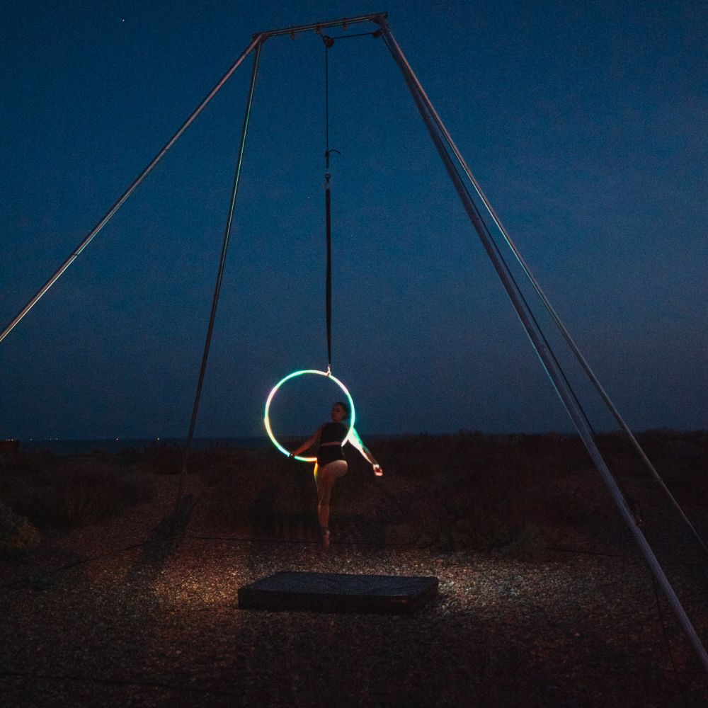 Cerceau aérien lumineux Echo LED  1Point 90cm