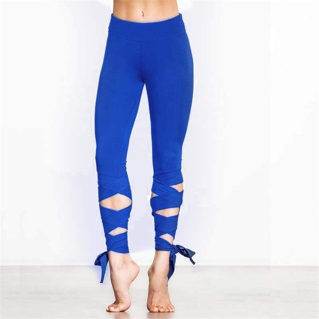 Legging avec lacets bandage Noemie