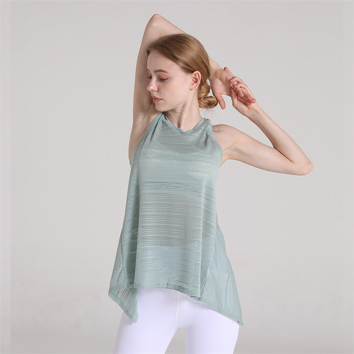 Débardeur maille séchage rapide dos fantaisie