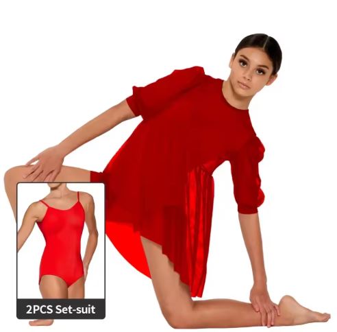 ROBE COURTE AVEC MANCHES COURTES et body BABYDOLL