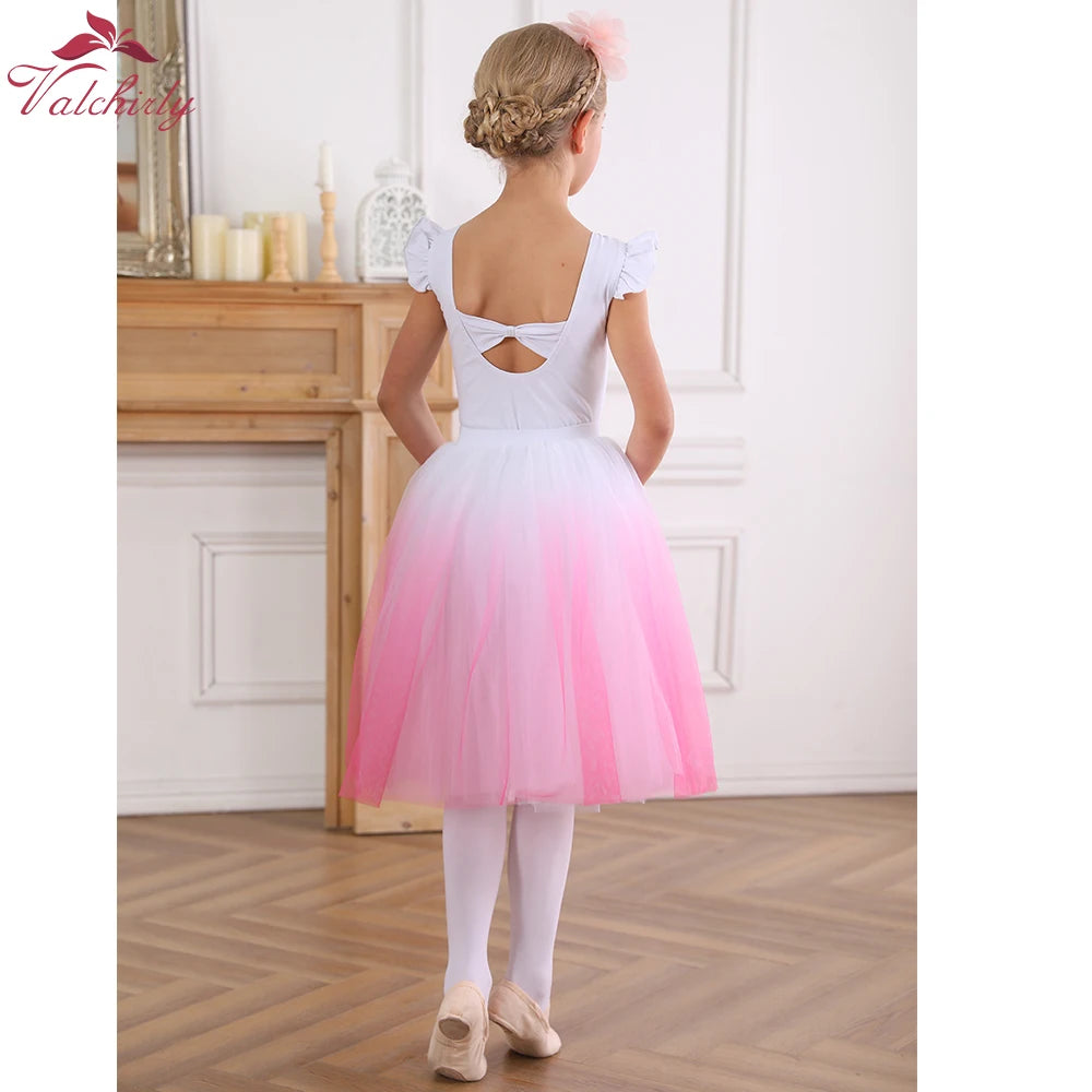 Justaucorps manches courtes noeud au dos Thaïs