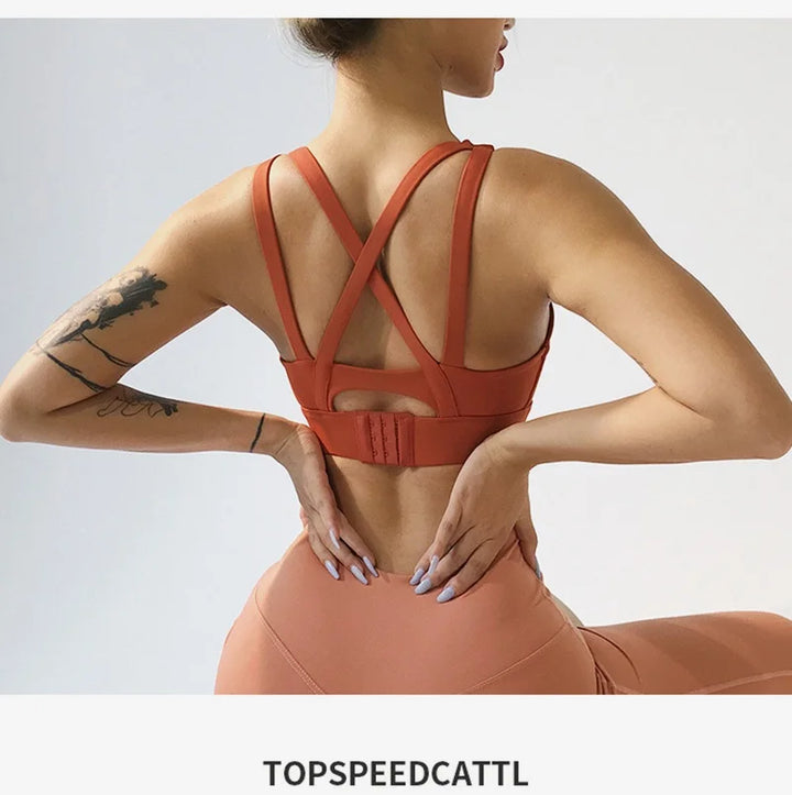 Brassière dos fantaisie Shockproof Masha