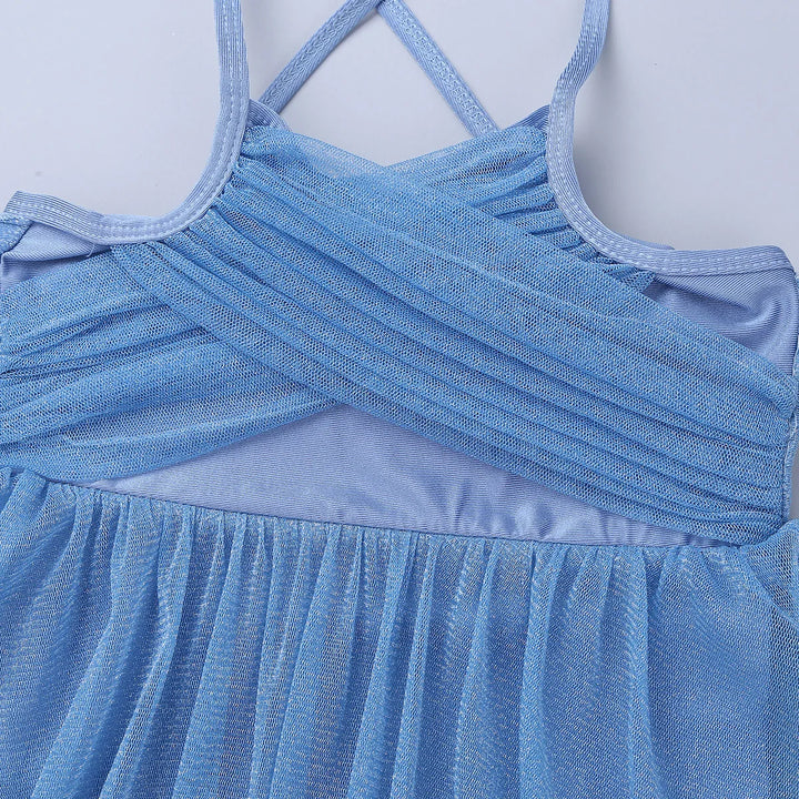 Robe bretelles croisées au dos Thalia