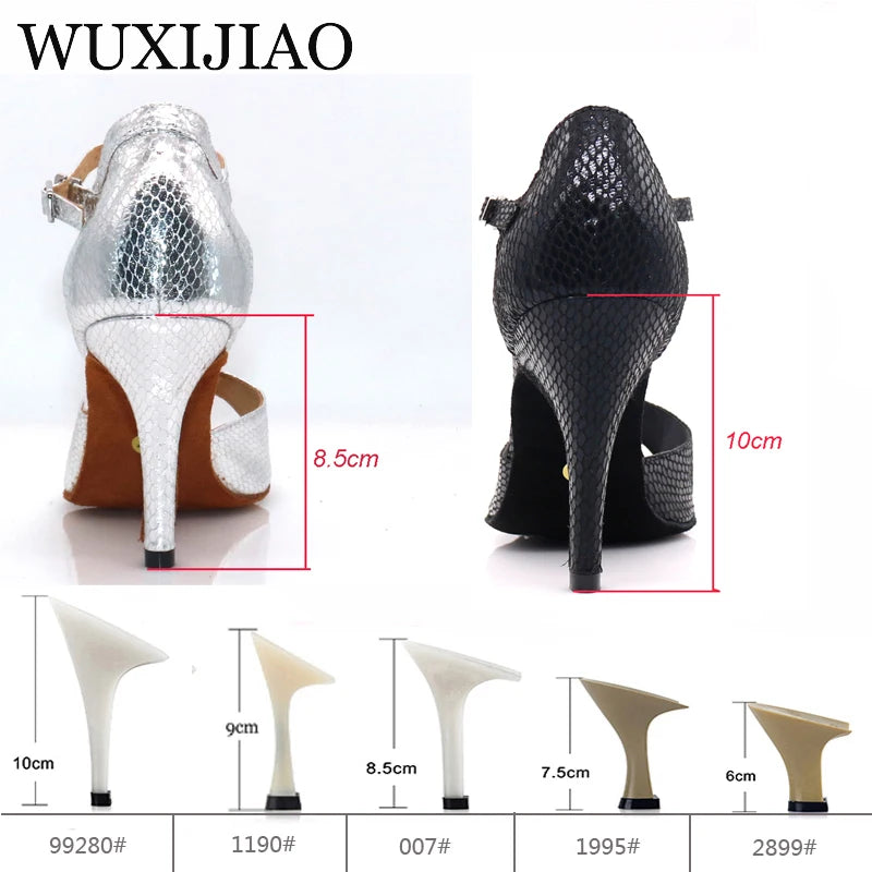 Chaussures de danse coloris noir - Talons de 6 à 10cm