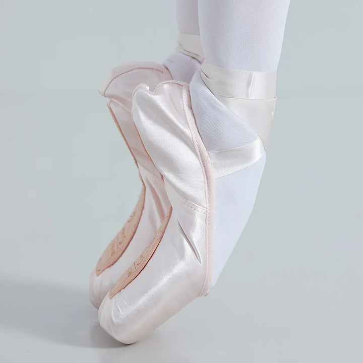 Chaussons Pointes satin Sansha Essentiel Récital2