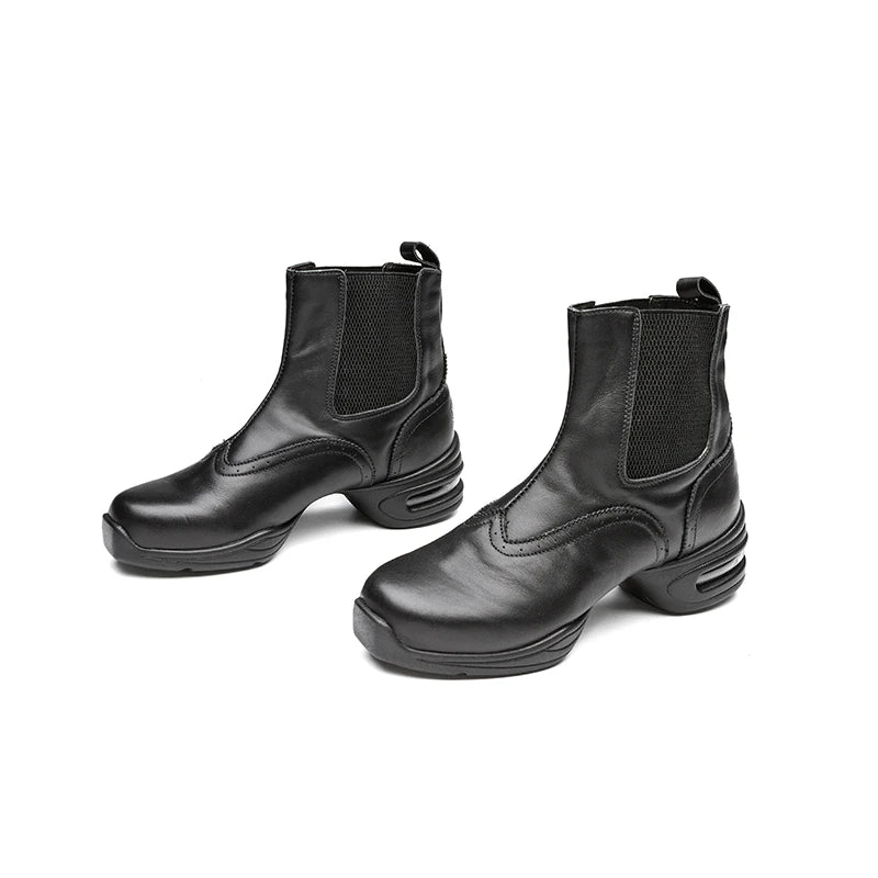 Boots Black Cow cuir Sansha