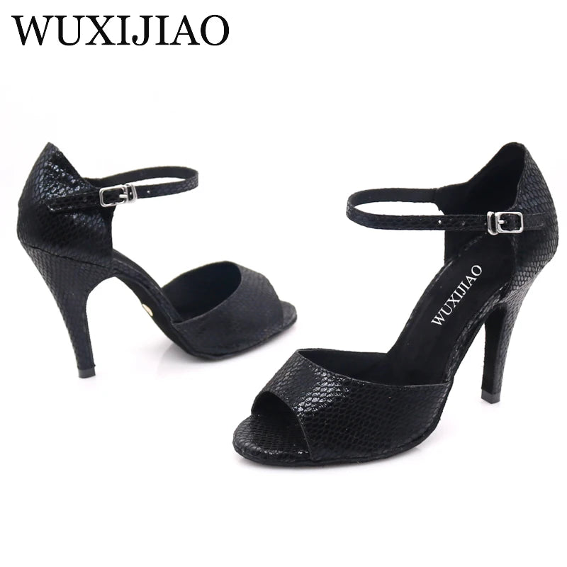 Chaussures de danse coloris noir - Talons de 6 à 10cm