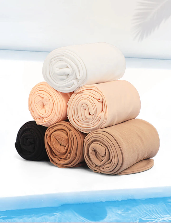 Collants de danse opaque avec pieds