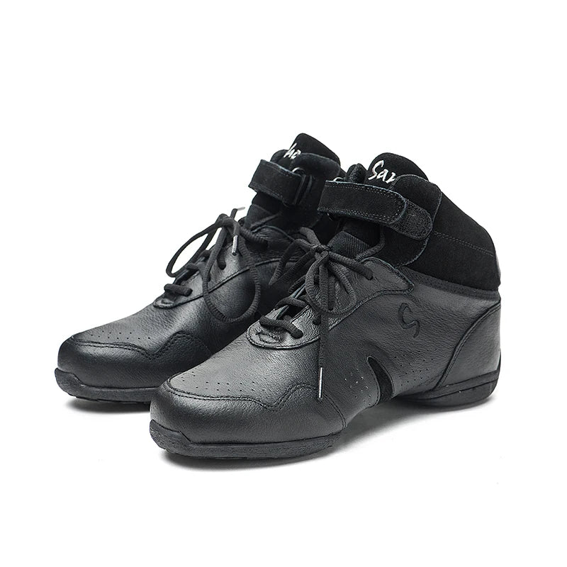 Baskets sneakers original cuir sans talon Sansha