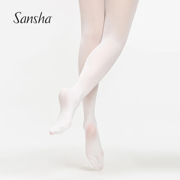 Collants danse avec pieds Sansha