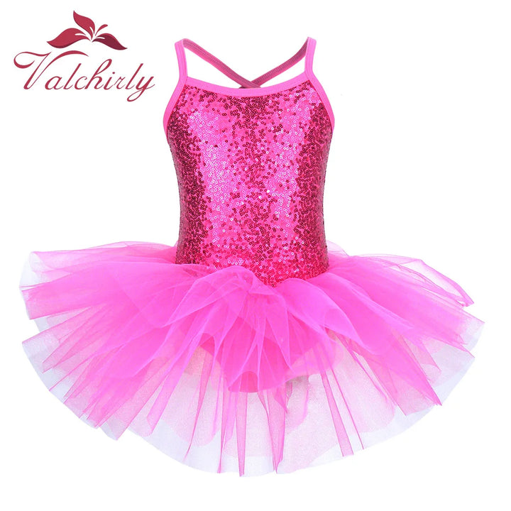 Robe Tutu bretelles Sequins Harper