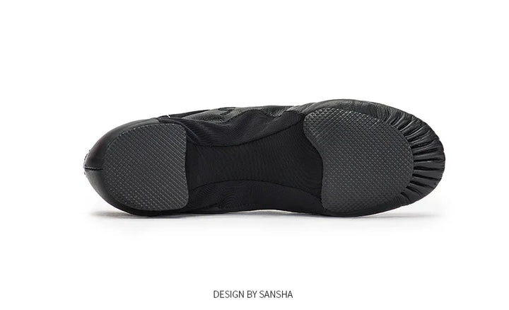 Chausson cuir Sansha Slip-On Modern Jazz Dance