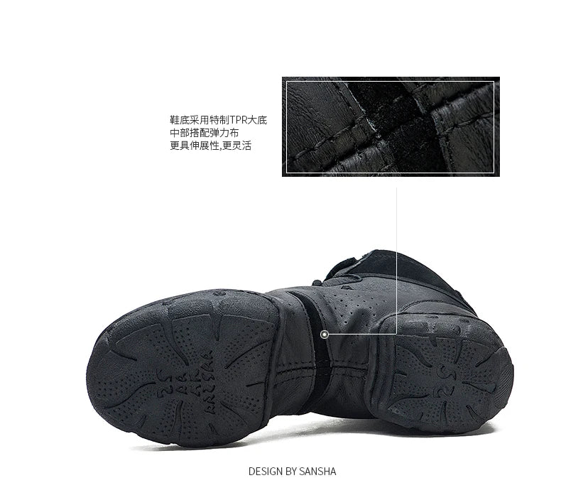 Baskets cuir Sansha Classic