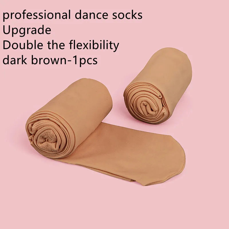 Collants de danse opaque avec pieds