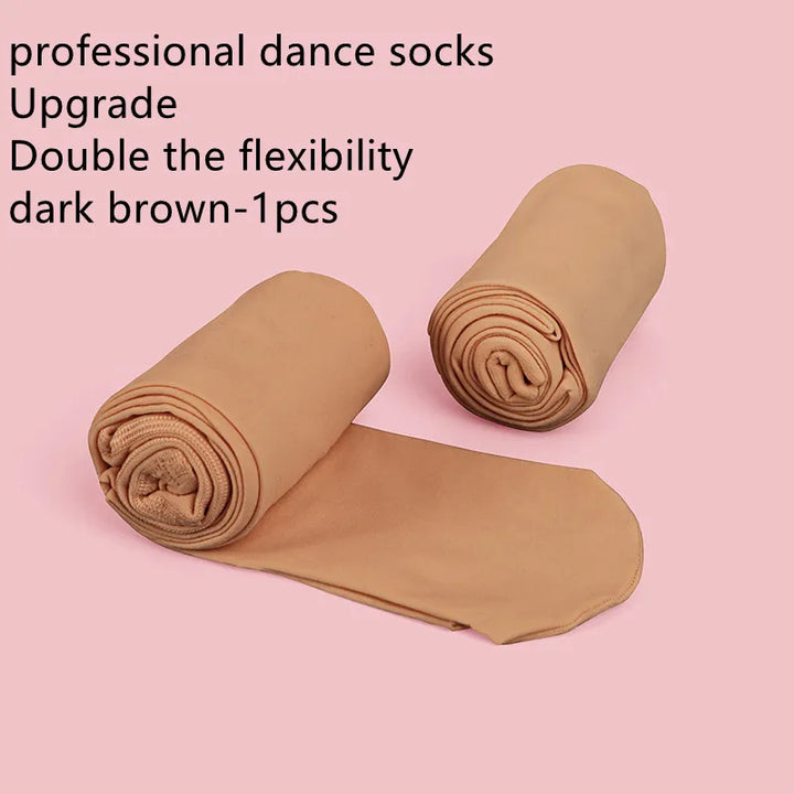 Collants de danse opaque avec pieds