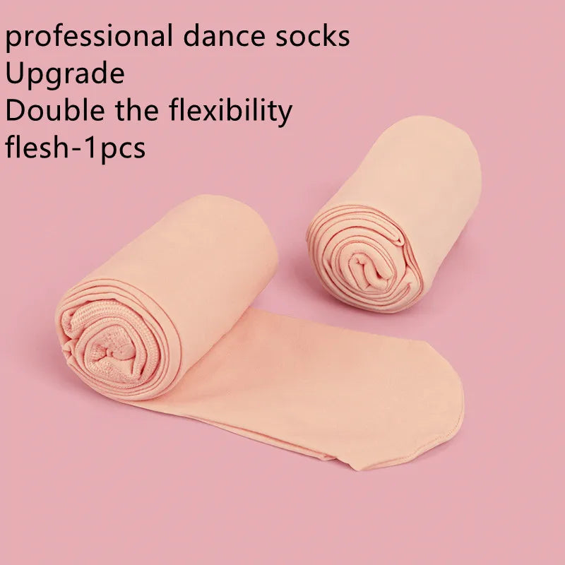 Collants de danse opaque avec pieds