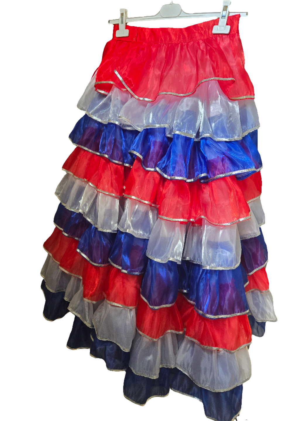 Ensemble Bustier Jupe Coiffe French Cancan