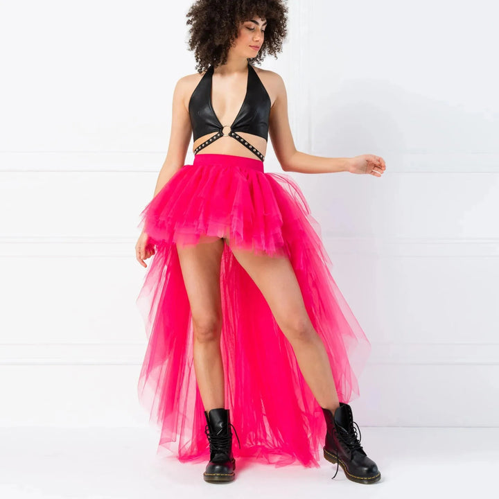 Jupe tulle courte devant longue derrière Kady