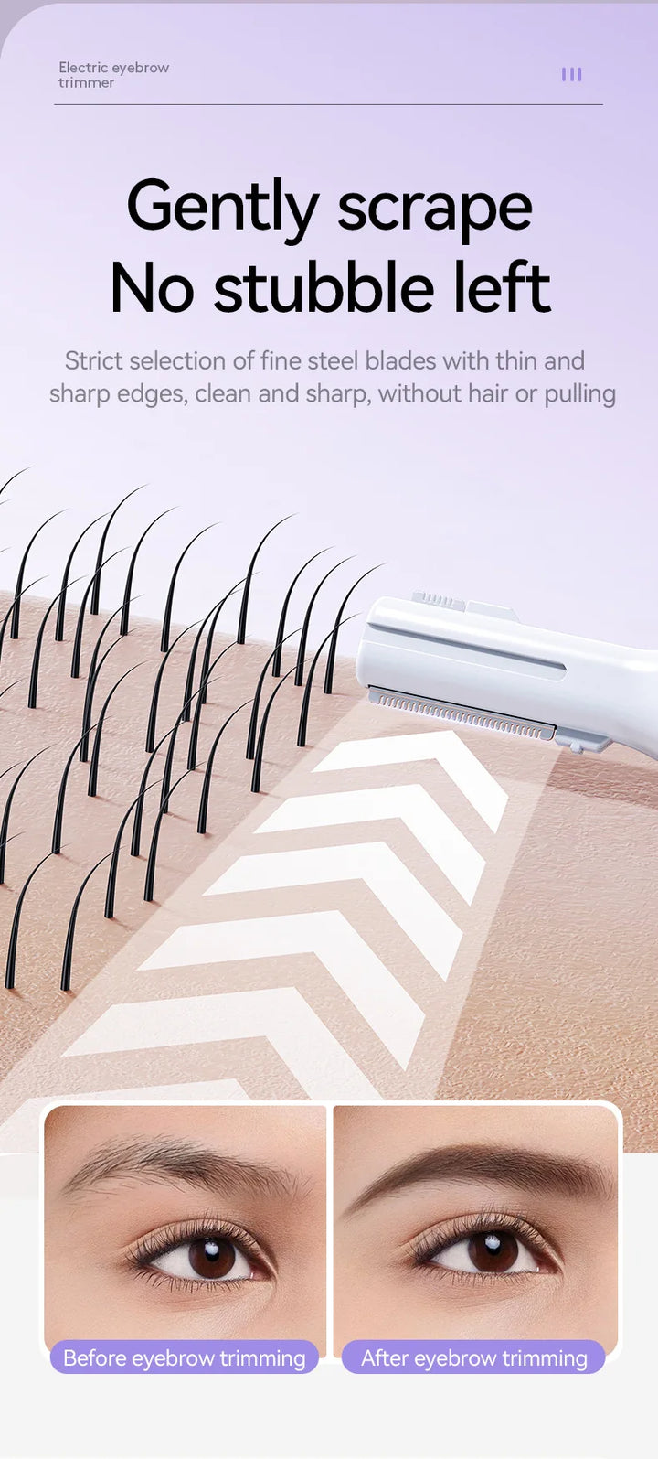 Epilateur électrique intelligente 2 en 1 portable hommes et femmes XIAOMI