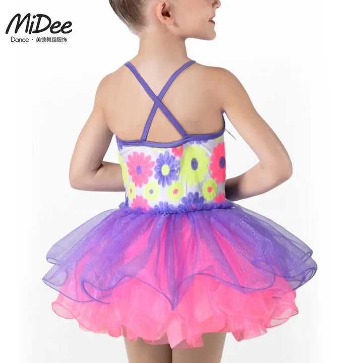 Robe Tutu bretelles Colorful Janelle