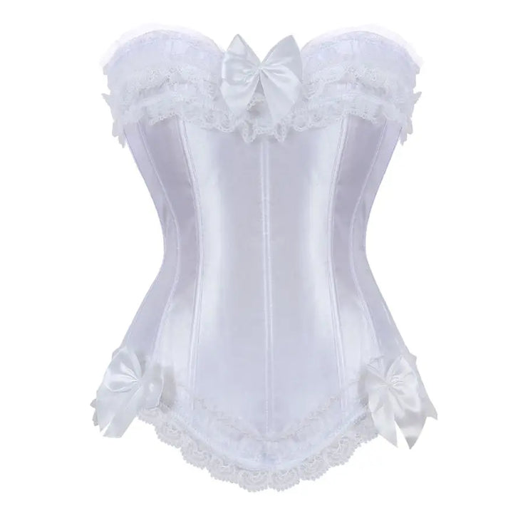 Corset Bustier satin Froufrou