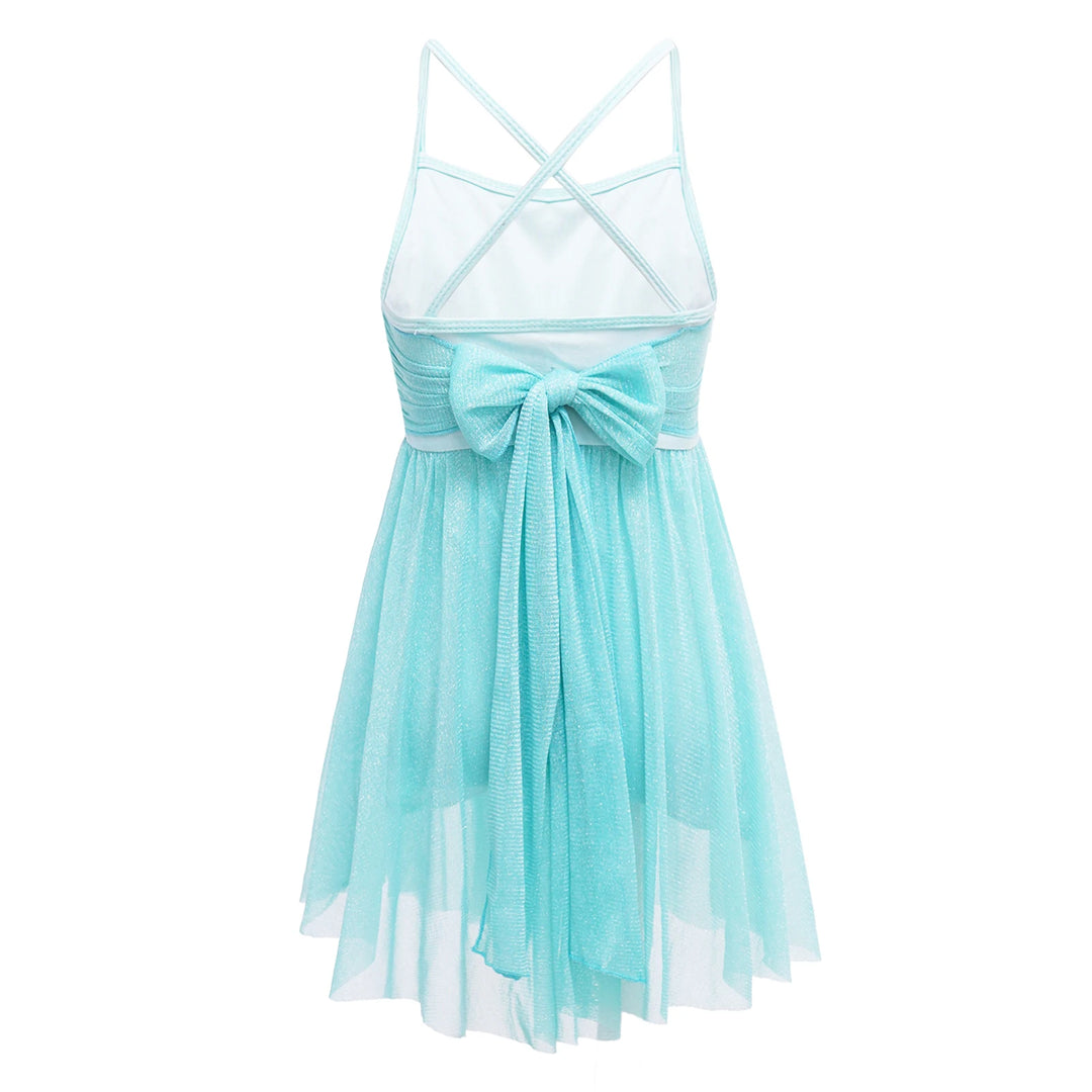 Robe bretelles croisées au dos Thalia