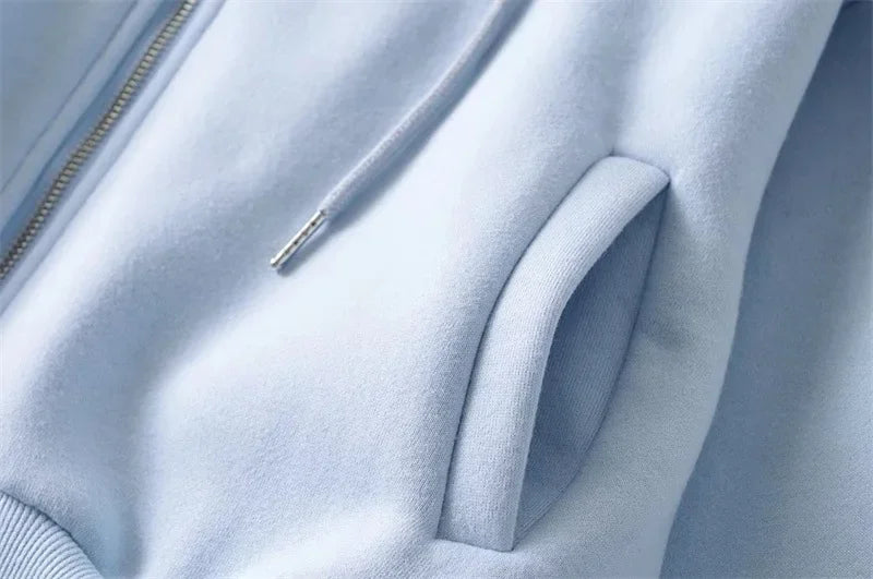 Veste capuche Loose-Fit avec zip