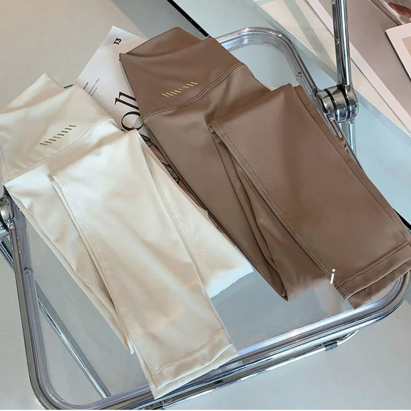 Legging taille haute croisee