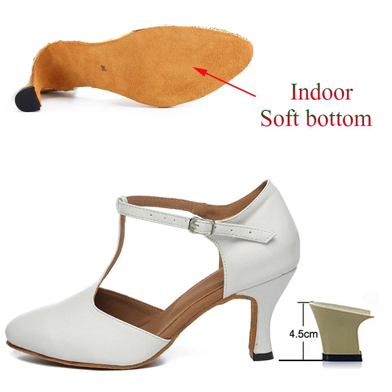 Chaussures de danse fermées Irina Talons cubain 4 à 8.3cm