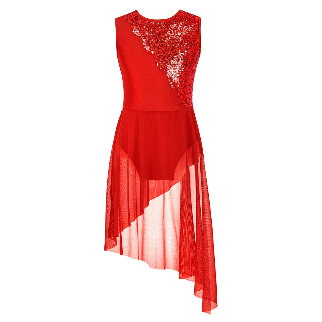 Robe sans manche avec sequins officier Ellie