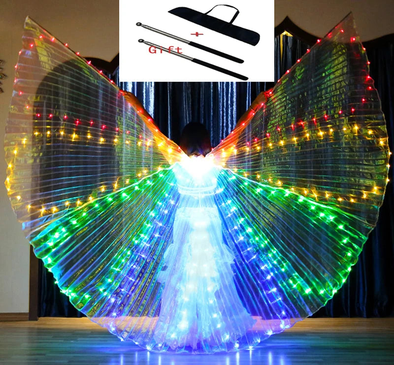 Ailes d'Isis butterfly Led blanc ou multicolore