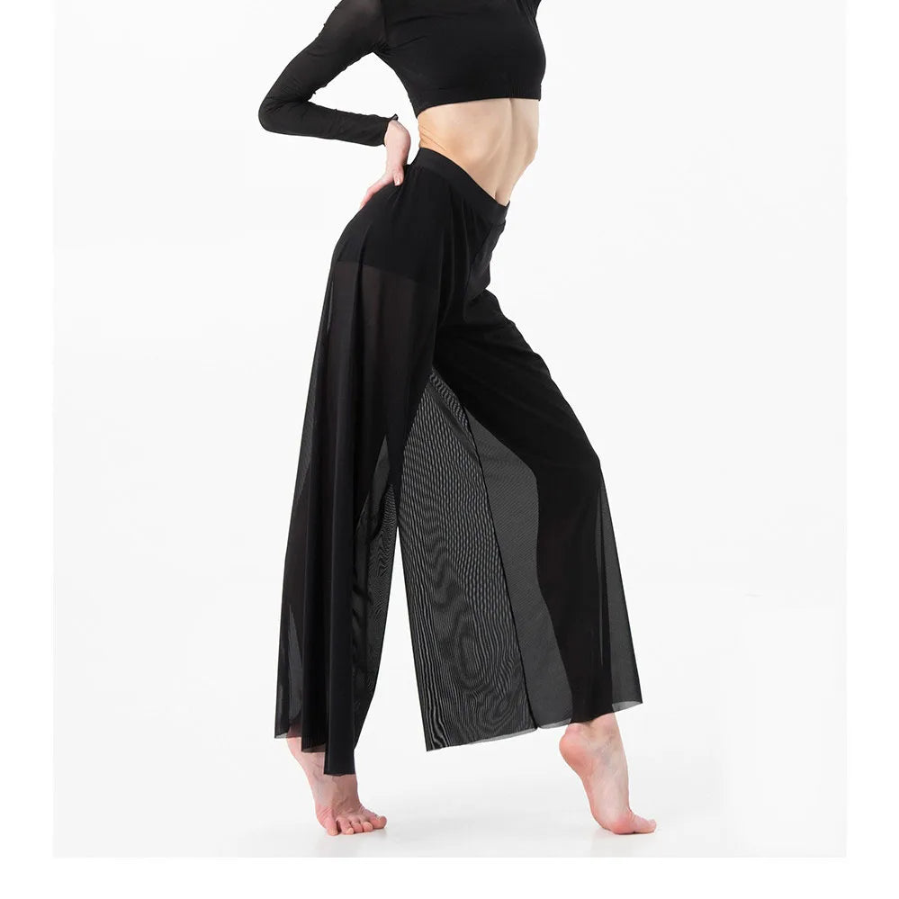 Top & pantalon large Solange en maille