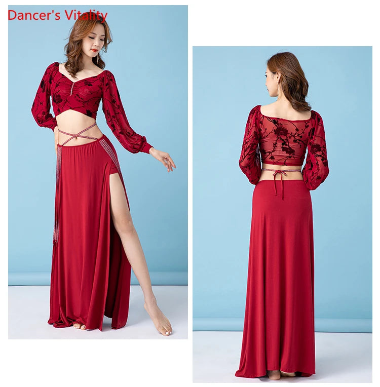 Ensemble Top et Jupe Belly Dance Maryam