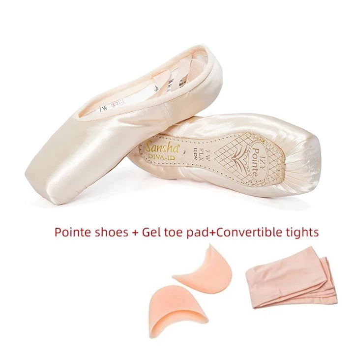 Chaussons Pointes EZZY DIVA'S ID satin Sansha