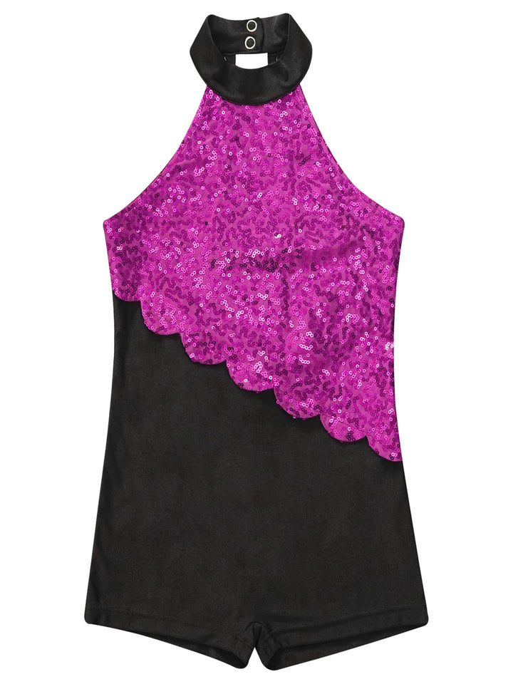 Combi-short sans manches sequins Estelle