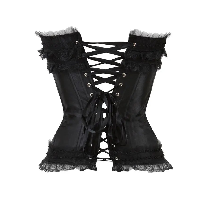 Corset Bustier satin Froufrou