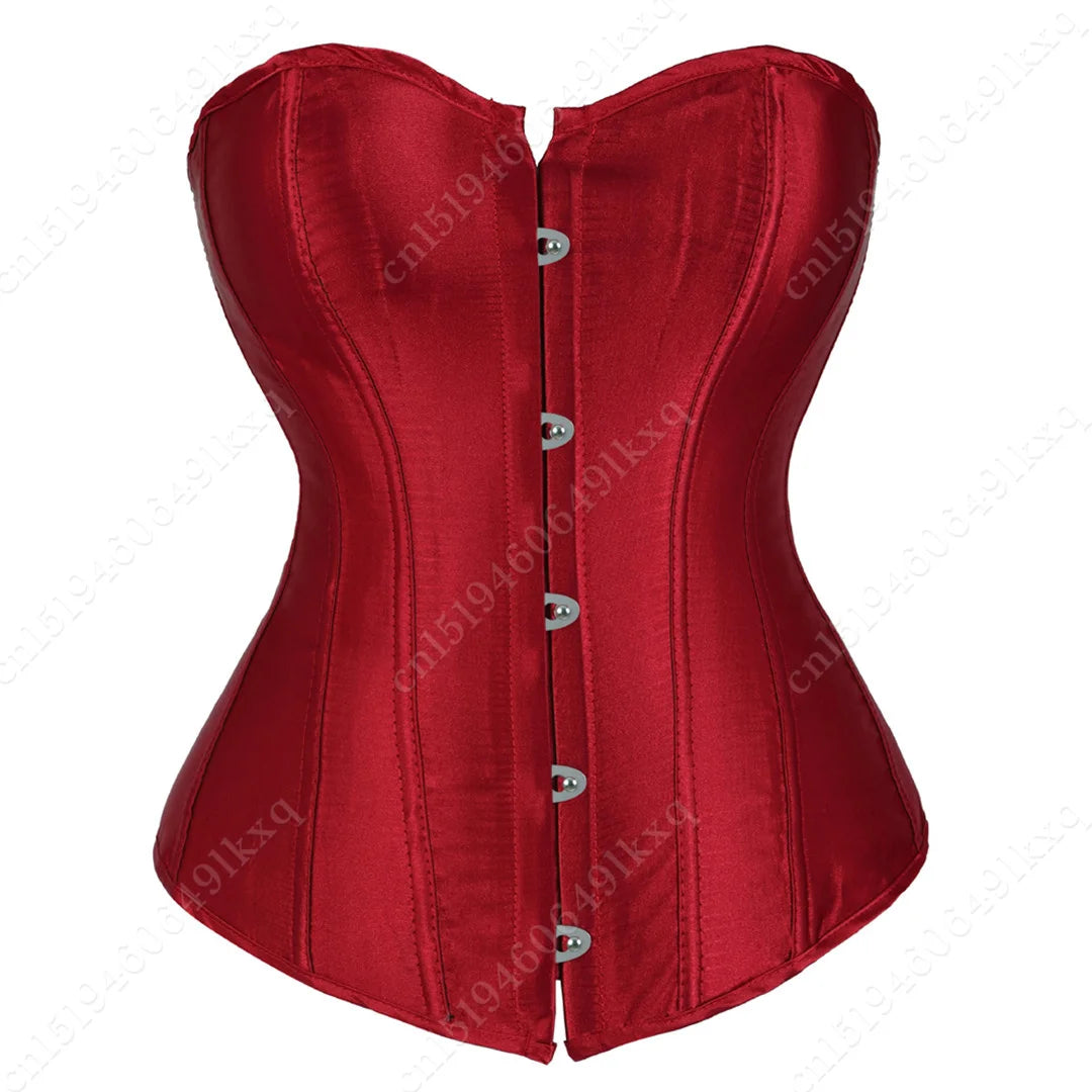 Bustier Corset Satin à lacer