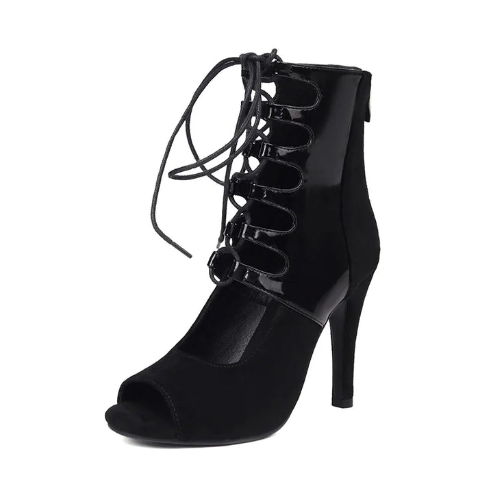 Bottines danse Carine Talons 7.5cm Taille 39