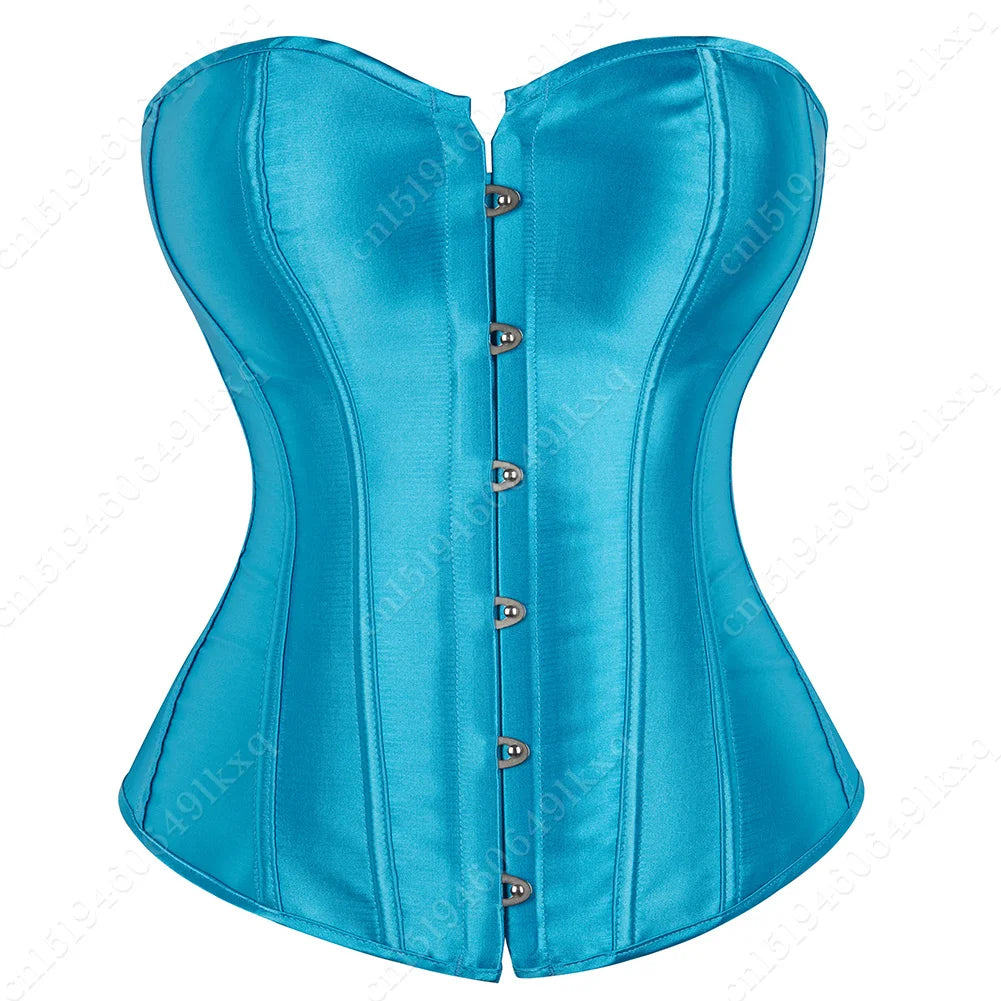 Bustier Corset Satin à lacer