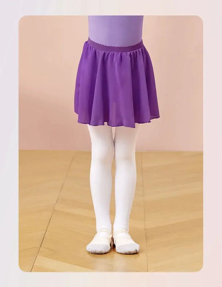 Jupette mousseline taille élastique Klarys