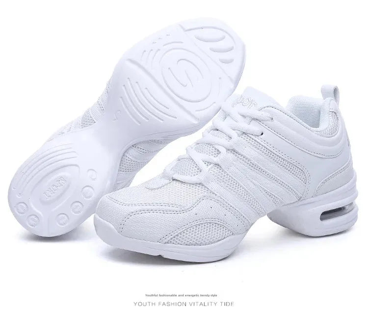 Baskets danse Jenny blanches