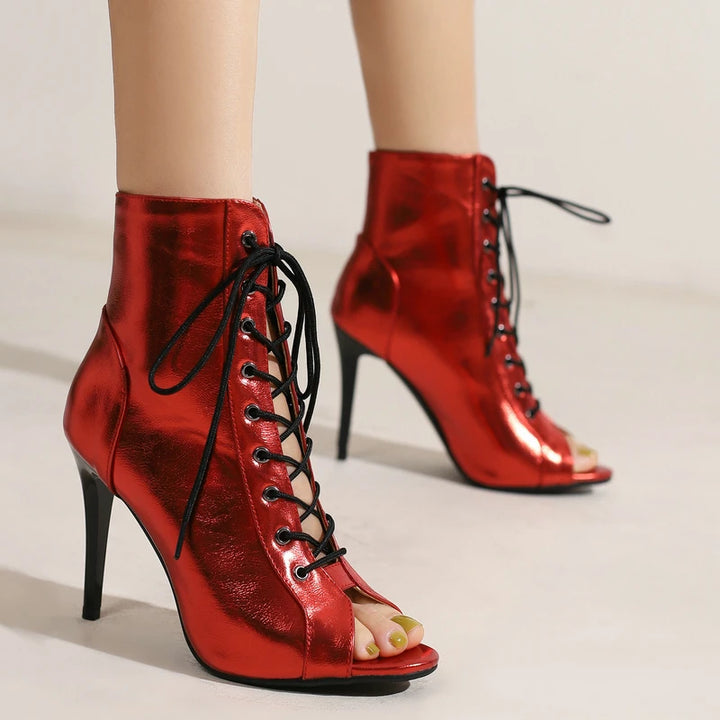 Bottines Marwa semelle caoutchouc Talons 9.5cm T36