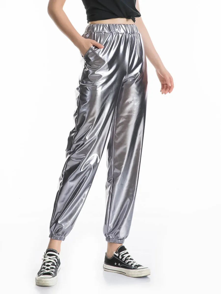 Pantalon Holographic métallique