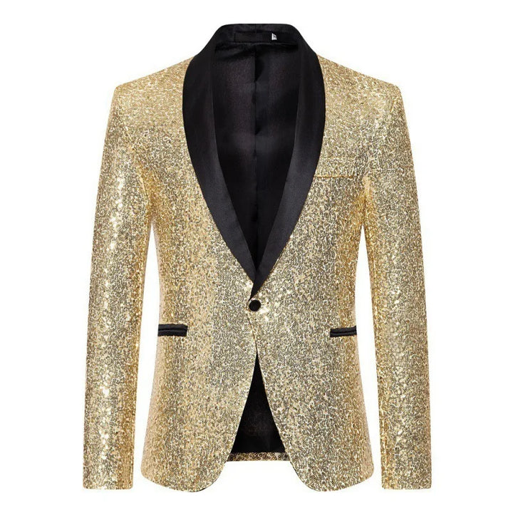 Veste costume Homme à paillettes Omar