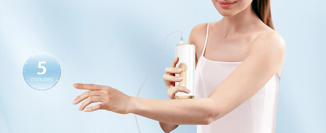 Epilateur Laser IPL 3 en 1 traitement permanent visage et corps