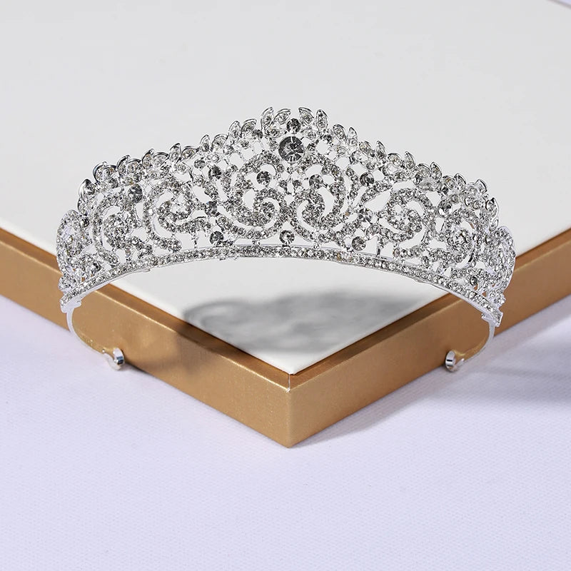 Couronne diadème strass crystal plusieurs modèles