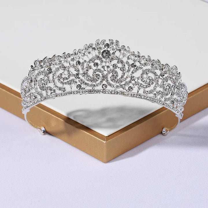 Couronne diadème strass crystal plusieurs modèles