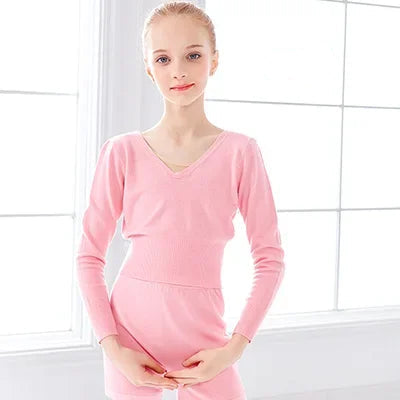 Pull court manches longues filles