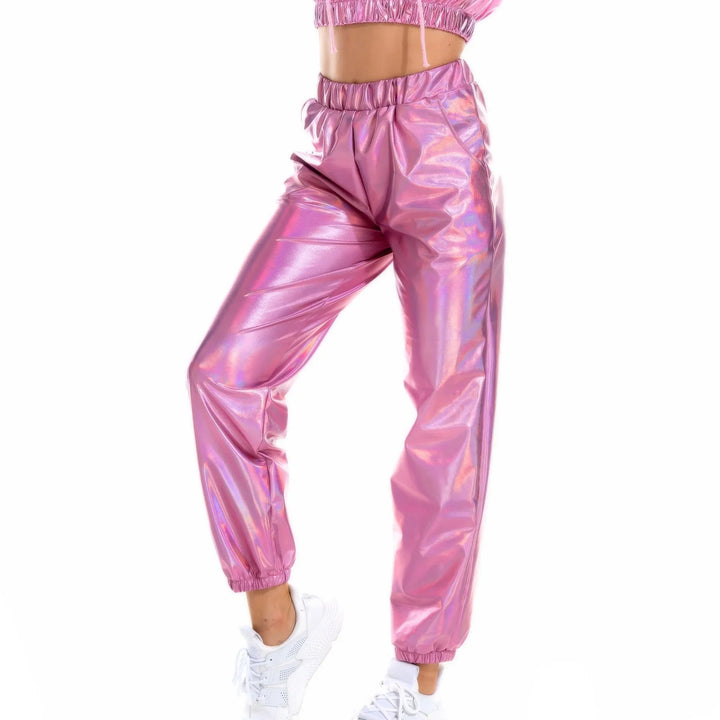 Pantalon Holographic métallique