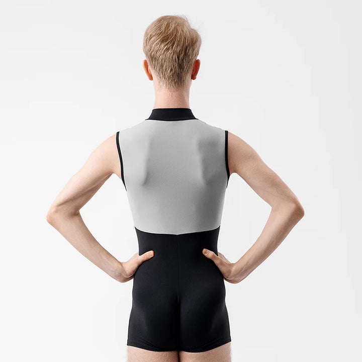 Combi-short sans manche col haut homme Sansha